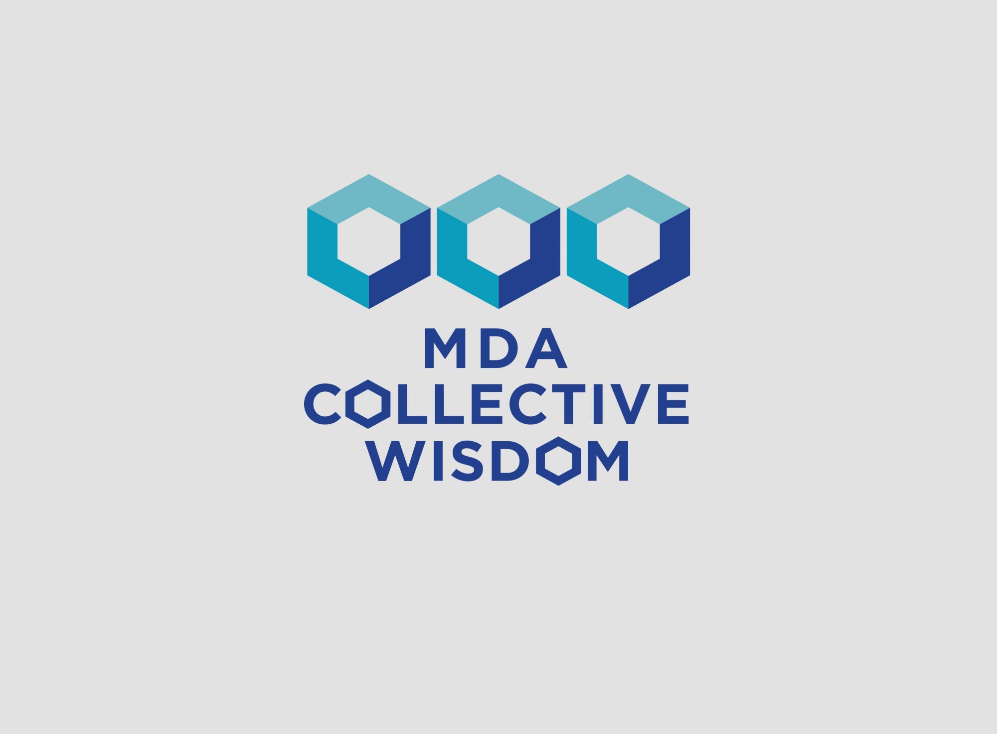 MDA Collective Wisdom Logo Brand Concept